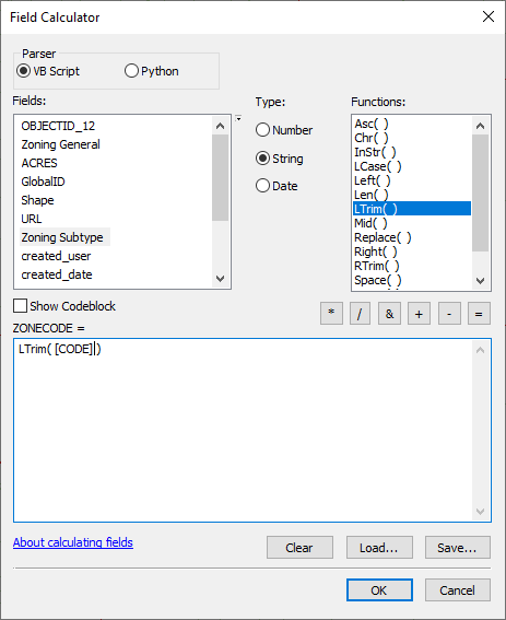 How to perform a mass field trim in ArcPro